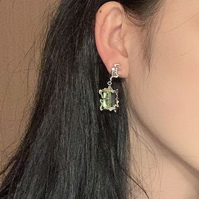 Jael-Rhinestone Drop Earring