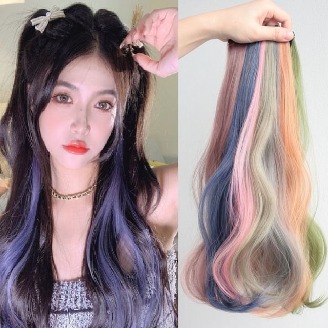 SEVENQ-Highlight Hair Extension