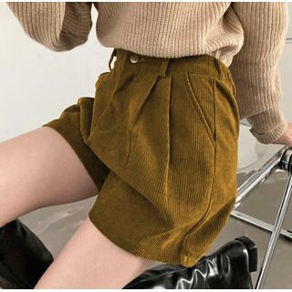 パンツ TUKI SHORT SHORT WIDE TROUSERS corduroy TUKI SHORT SHORT WIDE TROUSERS corduroy 【公式通販】