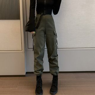bungee cord cargo pants