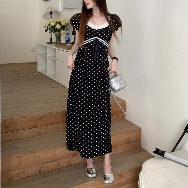 bra dress maxi Bra-splicing halter strap long dress - Pink