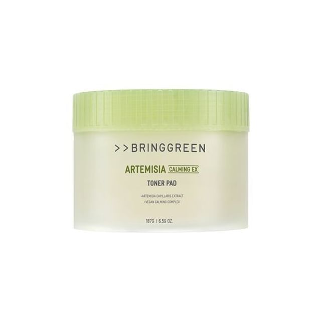 BRING GREEN-Artemisia Calming EX Toner Pad