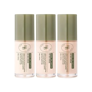HEVEBLUE - Derma Zinc Matcha MX BB Crème - 3 Colors