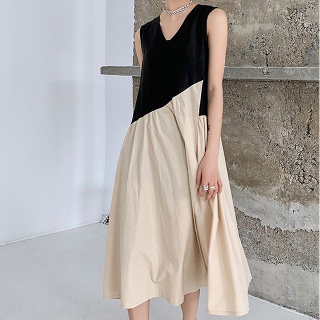 knee length dresses for ladies Wildflower Sleeveless Smock Midi Dress | Joanne