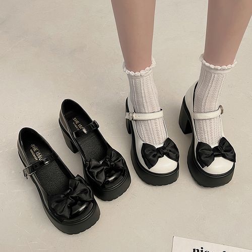 STEPUP - Platform Chunky Heel Mary Jane Shoes