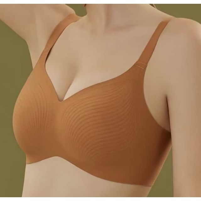 Gecko-Seamless Push Up Bra