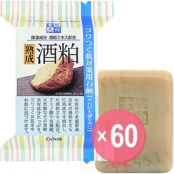 CLOVER - Skin Friendly Soap Sake Lees (x60) (Bulk Box)