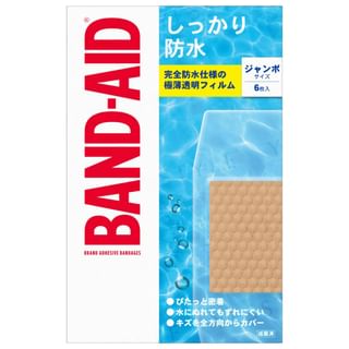 Johnson & Johnson - Waterproof Band-Aid Adhesive Bandages Jumbo