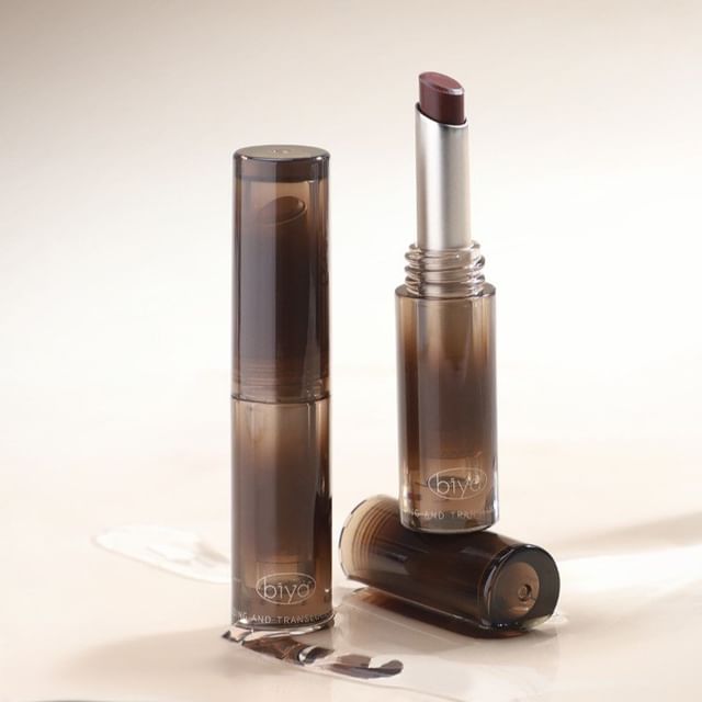 biya-Clear Glossy Lipstick - Glänzender Lippenstift