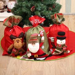 Fiesta - Christmas Linen Gift Bag (various designs)