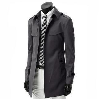 MR.ZERO - Belted Trench Coat | YesStyle