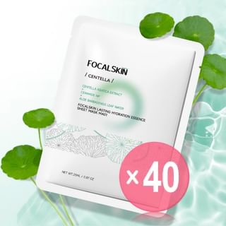 FOCALSKIN - Hydrating Centella Mask (x40) (Bulk Box)