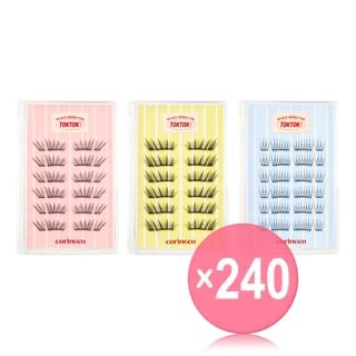 CORINGCO - Toktok-Hara No Glue Half Eyelash - 3 Types (x240) (Bulk Box)
