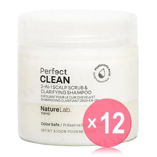 NatureLab - NatureLab.Tokyo Perfect Clean 2-In-1 Scalp Scrub & Clarifying Shampoo (x12) (Bulk Box)