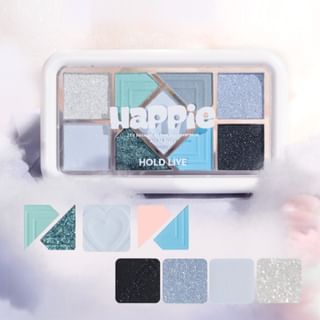 HOLD LIVE - Muilt colour Eyeshadow Palette - H04