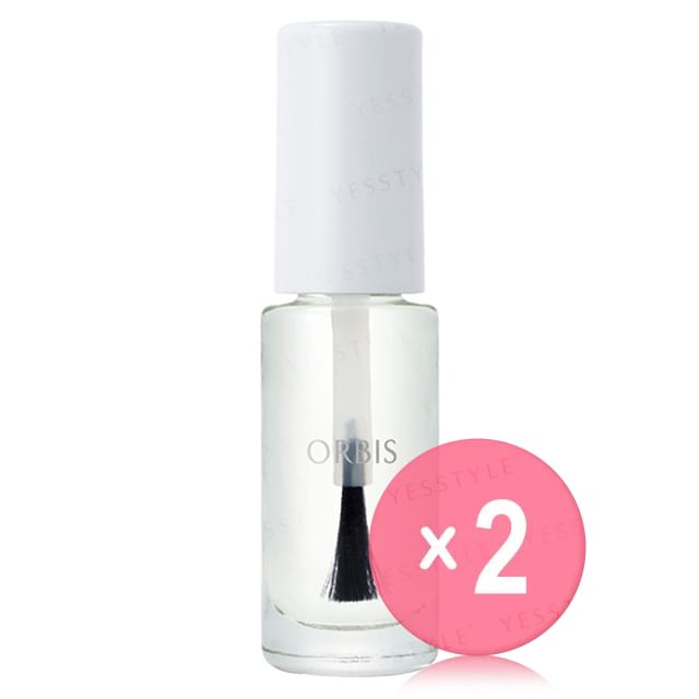 Orbis-Top Coat Nail Polish Clear 2pcs Bundle Set-Clear X 2 Pcs