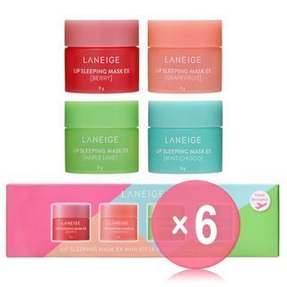 LANEIGE - Lip Sleeping Mask EX Mini Kit 4 Scented Collections (x6) (Bulk Box)