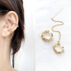 Mimishi - Alloy Cuff Earring Mimishi - Alloy Cuff Earring