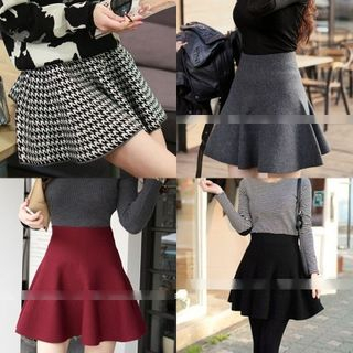 QZ Lady High Waist Mini Skirt