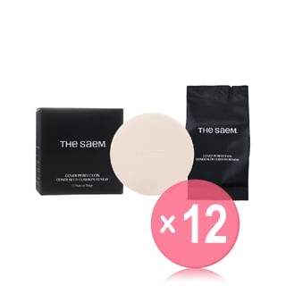 The Saem - Cover Perfection Concealer Cushion Set - 4 Colors (x12) (Bulk Box)