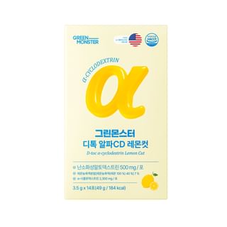 GREEN MONSTER - D-toc a-cyclodextrin Lemon Cut