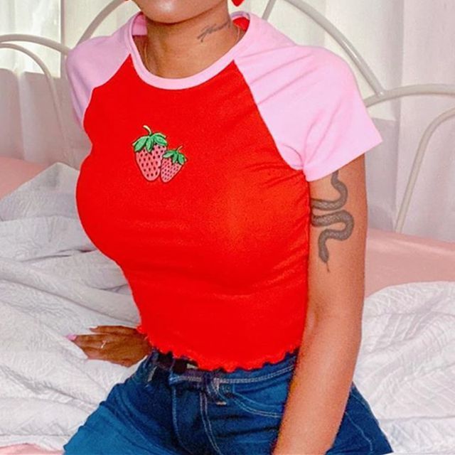 yesstyle strawberry shirt