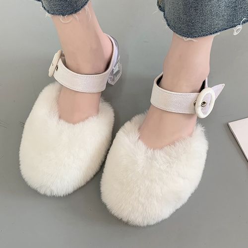 Fluffy chanclas discount