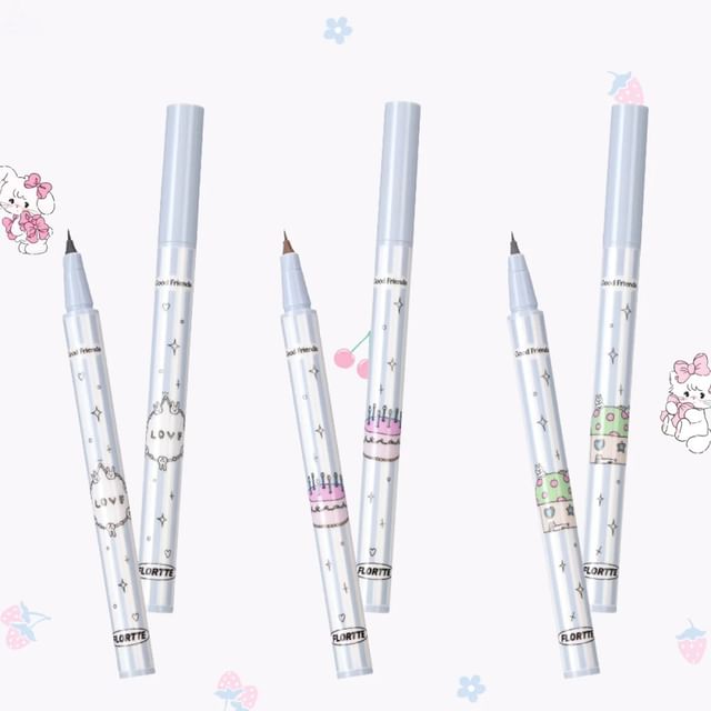 FLORTTE-Special Edition Eyeliner Pencil 1-3 - Crayon eyeliner édition limitée