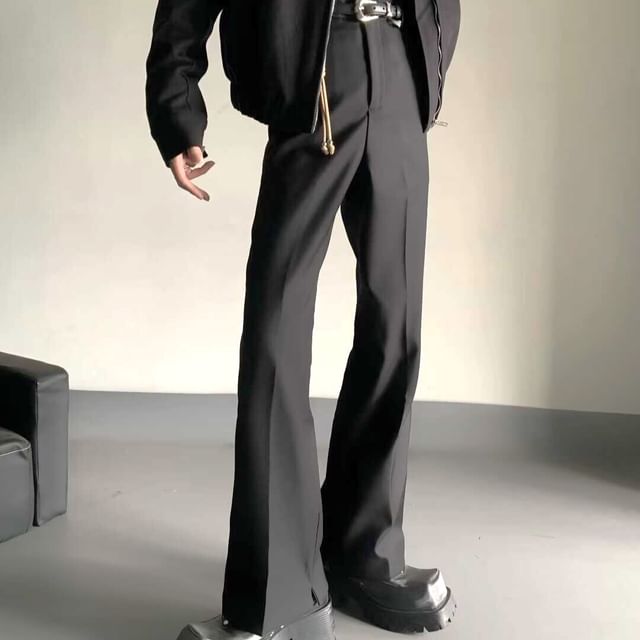 men's flared dress pants 7451 | FITTED DRESS – Ladivine by Cinderella Divine main image 1