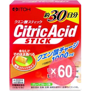 Itoh Kanpo - Citric Acid Stick 30 Days (x60) (Bulk Box)