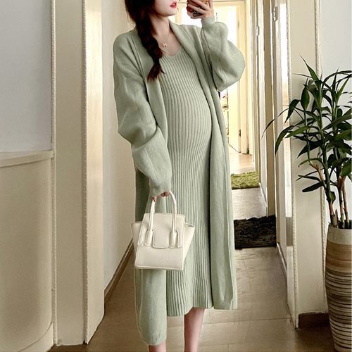 Buy Front-Open Maternity Dress