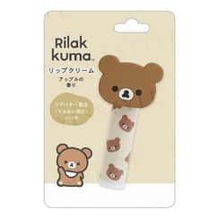 San-X - Rilakkuma Kuma Lip Balm Apple