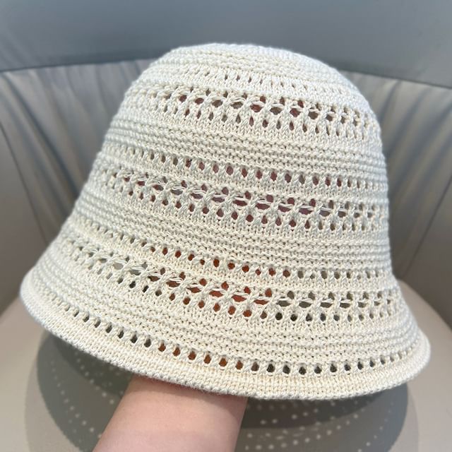 FROME-Crochet Lace Bucket Hat