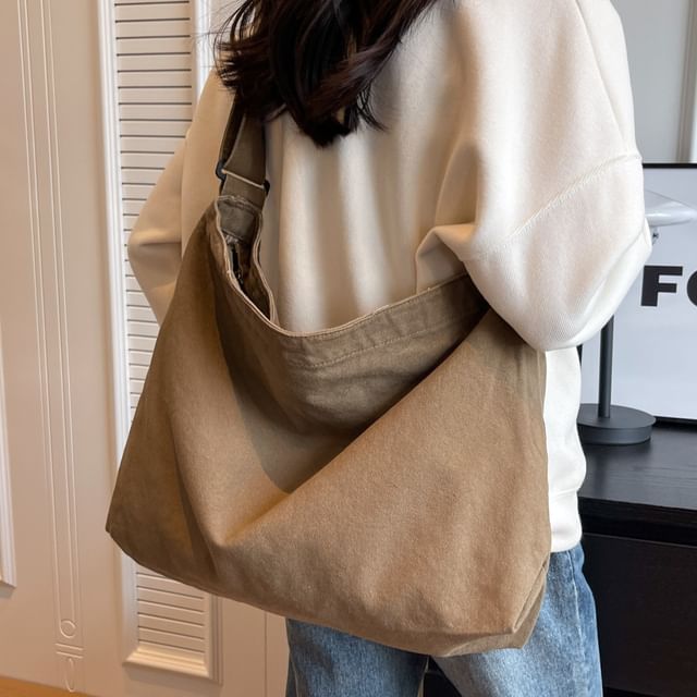Milha-Canvas Crossbody Bag