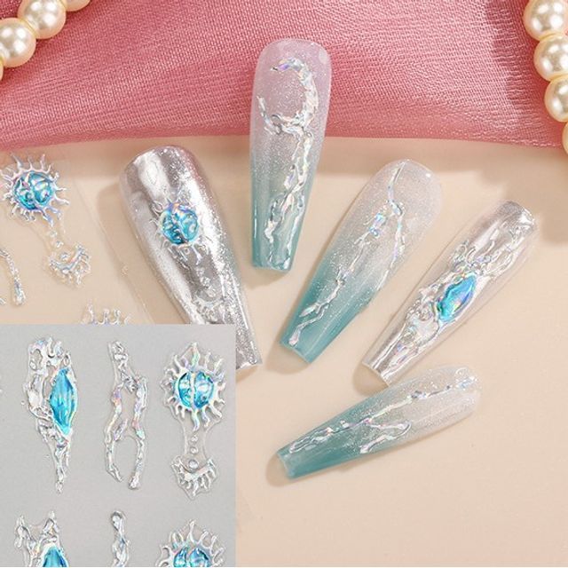 manipad Embellished Nail Art Stickers (Various Designs) YesStyle