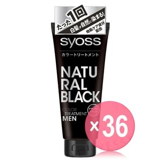 syoss - Hair Color Treatment For Men Natural Black (x36) (Bulk Box)