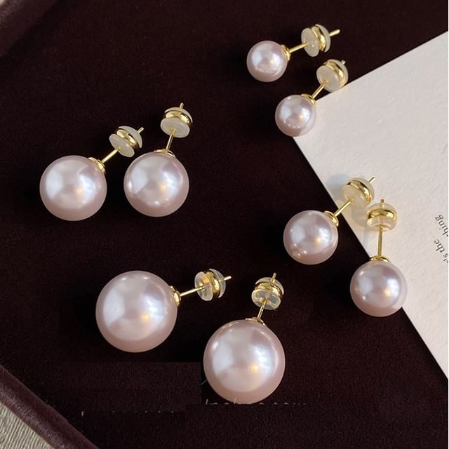 Jael-Faux Pearl Stud Earring Various Designs