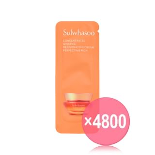 Sulwhasoo - Concentrated Ginseng Rejuvenating Cream Perfecting Rich Sachet (x4800) (Bulk Box)