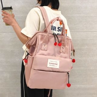 Musa Fiber Backpack MUSA - Applique Nylon Backpack | YesStyle