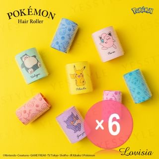 Lovisia - Pokemon Hair Curler (x6) (Bulk Box)