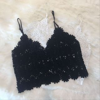 lace spaghetti strap top