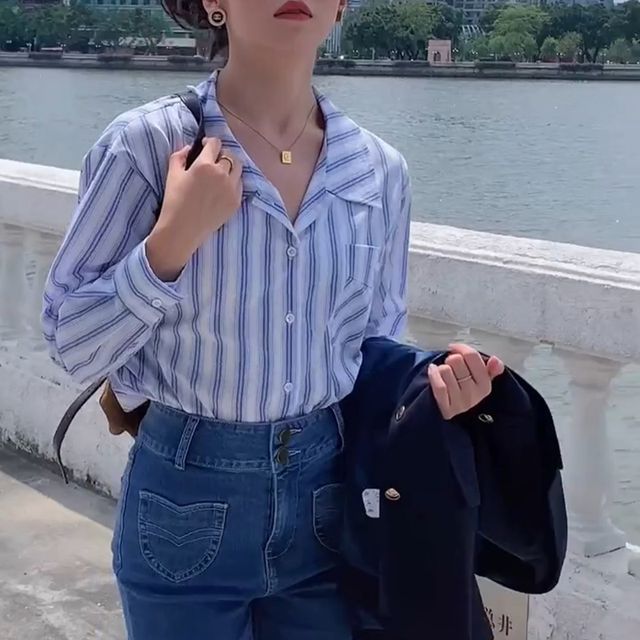 Everose-Striped Shirt