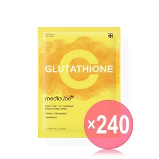 medicube - Deep Vita C Glutathione Brightening Mask (x240) (Bulk Box)