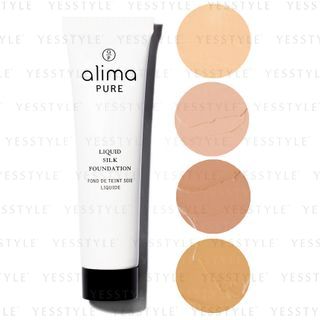 alima pure liquid silk foundation