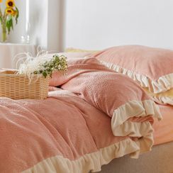 Sharemily - Ruffle Trim Bedding Set Sharemily - Ruffle Trim Bedding Set