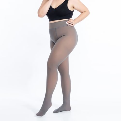uliaque - Plus Size Fleece Lined Tights