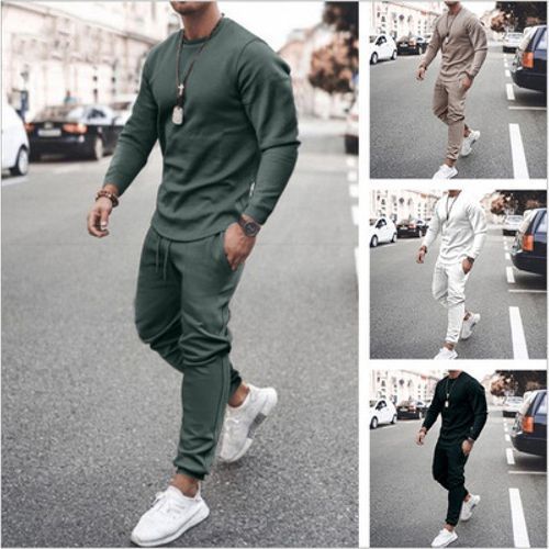 Plain sweatshirt discount and sweatpants set