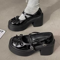 Platform Lace-Up Tall Sock Boots