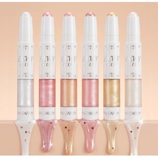 HANDAIYAN - 2 In 1 Liquid Highlight & Highlight Stick - 6 Shades