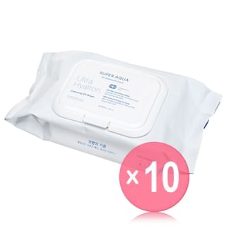 MISSHA - Super Aqua Ultra Hyalron Cleansing Oil Wipes 10pcs Bundle Set